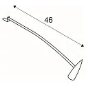 SLV Lumière d'affichage DISPLAY ADL 50 QPAR51 avec boîte de connexion GU10, chrome