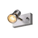 SLV Spot ASTO 1 GU10, aluminium brossé