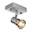 SLV Spot ASTO 1 GU10, aluminium brossé