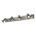 SLV Spot ASTO 4 GU10, aluminium brossé