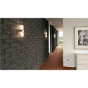 SLV Luminaire mural DENA II E14, aluminium brossé
