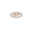 SLV Recessed luminaire PLASTRA Downlight, GU10, round, white