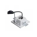 SLV Lumière encastrée PLASTRA angulaire GU10, blanche max. 35W