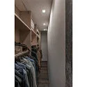 SLV Lumière encastrée PLASTRA angulaire GU10, blanche max. 35W