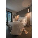 SLV Pendant luminaire ENOLA, Ø 10cm / L 32cm, E27 A60 max. 60W, aluminium, white