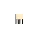 SLV Luminaire mural TRUKKO 60 IP44, chrome, blanche