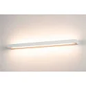 SLV Luminaire mural SEDO LED 21 haut bas, angulaire, langue IP20, satiné, blanche 