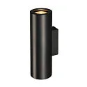 Wall luminaire ENOLA B UP/DOWN, H 22cm, 2x GU10 QPAR51, aluminium, black