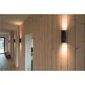 SLV Wall luminaire ENOLA B UP/DOWN, H 22cm, 2x GU10 QPAR51, aluminium, black