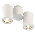 Spot ENOLA B DOUBLE à 2 flammes GU10 IP20, blanche gradable