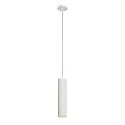 Luminaire à suspension ENOLA B PD-1 Bas, cylindrique GU10 IP20, blanche gradable