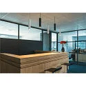 SLV Pendant luminaire ENOLA B PD-1, IP20, GU10 QPAR51, Ø 6,7cm / H 30cm, aluminium, white