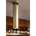 SLV Luminaire à suspension ENOLA B PD-1 Bas, cylindrique GU10 IP20, laiton gradable