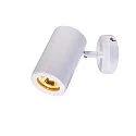 Spot ENOLA B SINGLE SPOT à 1 flamme, pivotant, rotatif GU10 IP20, blanche gradable