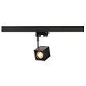 Projecteur triphasé ALTRA DICE GU10, noir 