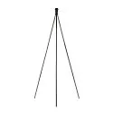 Lampadaire FENDA II TRIPOD BASIS avec interrupteur, sans abat-jour E27 IP20, chrome 