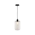 Luminaire à suspension FENDA sans abat-jour E27 IP20, noir  gradable
