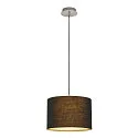 SLV Pendant luminaire FENDA E27 Pendant rod, shade excl., chrome