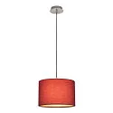 SLV Pendant luminaire FENDA E27 Pendant rod, shade excl., chrome