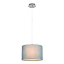 SLV Pendant luminaire FENDA E27 Pendant rod, shade excl., chrome