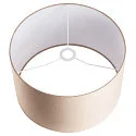 SLV Abat-jour FENDA Ø 45.5CM plat, cylindrique, beige