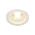 LED Recessed luminaire CONTONE ROUND Downlight, adjustable, white, IP44