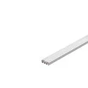 SLV GLENOS Acrylic cover, flat, for Profi-Profile 2609-100, white, 1m