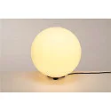 SLV Outdoor luminaire ROTOBALL Ball luminaire, white, E27, with switch, IP44, Ø 40 cm