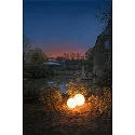 SLV Outdoor luminaire ROTOBALL Ball luminaire, white, E27, with switch, IP44, Ø 40 cm