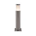 Lampadaire d'extérieur TRUST E27 IP55, acier inoxydable