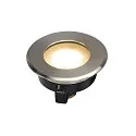 SLV Projecteur encastré DASAR® FLAT 80 rond, rigide, accessible IP65 / IP67, acier inoxydable brossé 