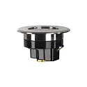 SLV Projecteur encastré DASAR® FLAT 80 rond, rigide, accessible IP65 / IP67, acier inoxydable brossé 