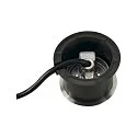 SLV Projecteur encastré DASAR® FLAT 80 rond, rigide, accessible IP65 / IP67, acier inoxydable brossé 