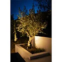 SLV Projecteur d'extérieur HELIA SPOT L avec prise de courant, dimmable, pivotant à la cardan IP66, anthrazit gradable