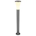 SLV Lampadaire d’extérieur ALPA CONE 100 E27 IP55, gris