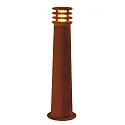 Lampadaire d’extérieur RUSTY® ROUND 70 grand, rond E27 IP55, rouille gradable