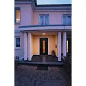 SLV Outdoor luminaire BULAN Wall / Ceiling luminaire, round, E14, max. 60W, satined glass, white