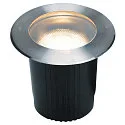 Projecteur encastré DASAR 215 E27 IP67, acier inoxydable, noir 