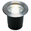 SLV Projecteur encastré DASAR 215 E27 IP67, acier inoxydable, noir 