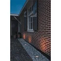 Outdoor luminaire DASAR 115 GU10 Recessed luminaire, Stainless steel cover round
