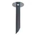 Earth spike for Outdoor Bollardlight RUSTY CONE 40 / 70, lenght 50cm, zinc-plated steel