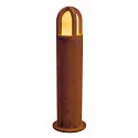 Lampadaire d’extérieur RUSTY® CONE 70 grand, rond E27 IP54, rouille gradable