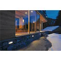 SLV Luminaire mural d'extérieur BRICK LED DOWNUNDER LED IP54, gris argent