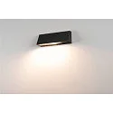 Wall luminaire PEMA SQUARE, E27, max. 15W,, black
