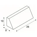 Wall luminaire PEMA SQUARE, E27, max. 15W,, black