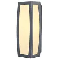 Luminaire mural d'extérieur MERIDIAN BOX avec capteur E27 IP54, anthrazit