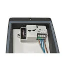SLV Luminaire mural d'extérieur MERIDIAN BOX avec capteur E27 IP54, anthrazit