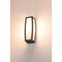 SLV Luminaire mural d'extérieur MERIDIAN BOX avec capteur E27 IP54, anthrazit