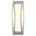 SLV Luminaire mural d’extérieur MERIDIAN 2 E27 IP54, Gris argent gradable