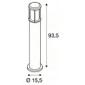 SLV Floorlamp OTOS GLASS, anthracite